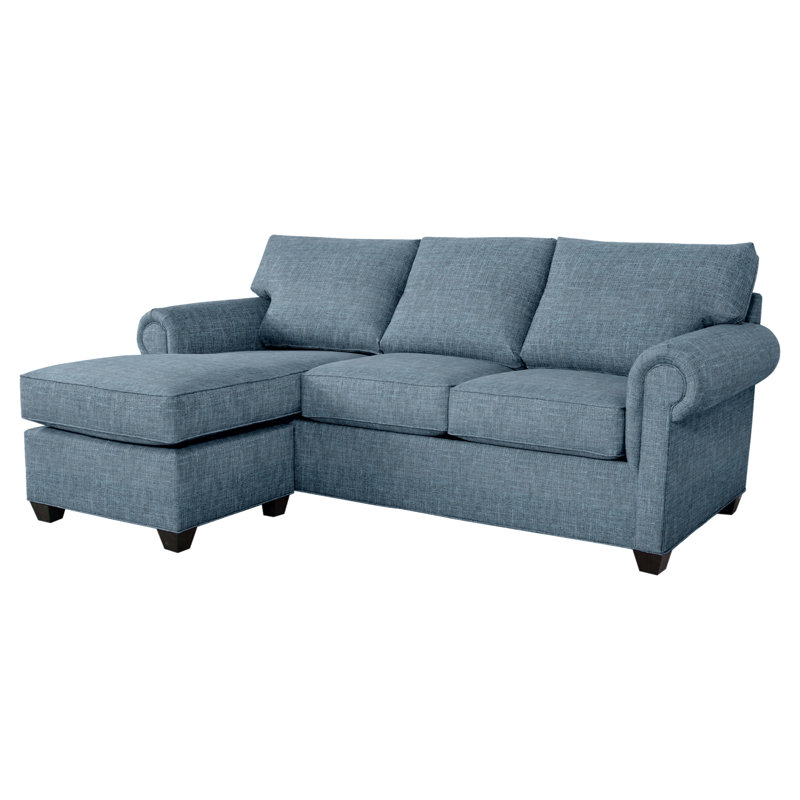 Layla 86" Wide Reversible Sleeper Sofa & Chaise with